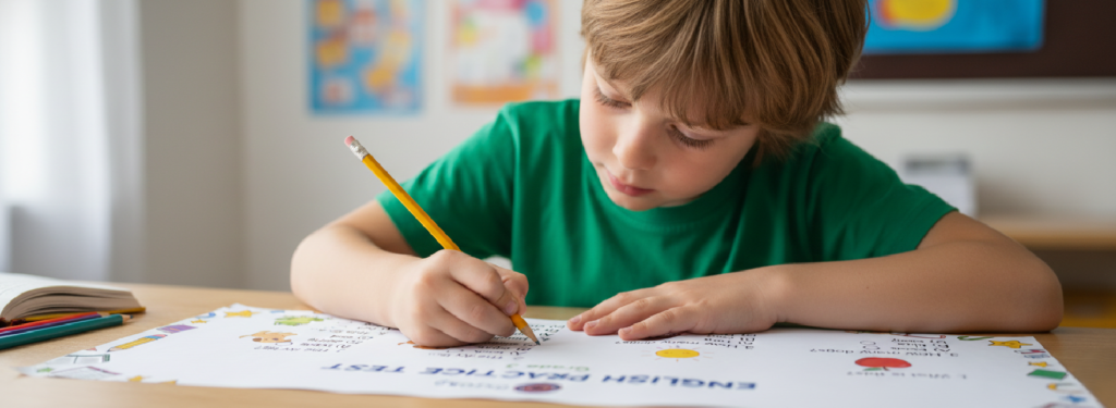 bài tập trắc nghiệm tiếng anh tiểu học