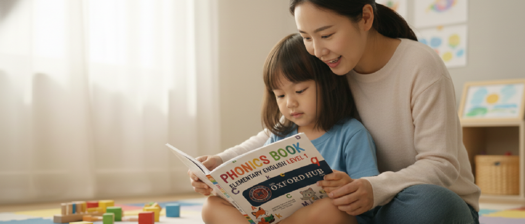 sách đánh vần tiếng anh tiểu học tập 1