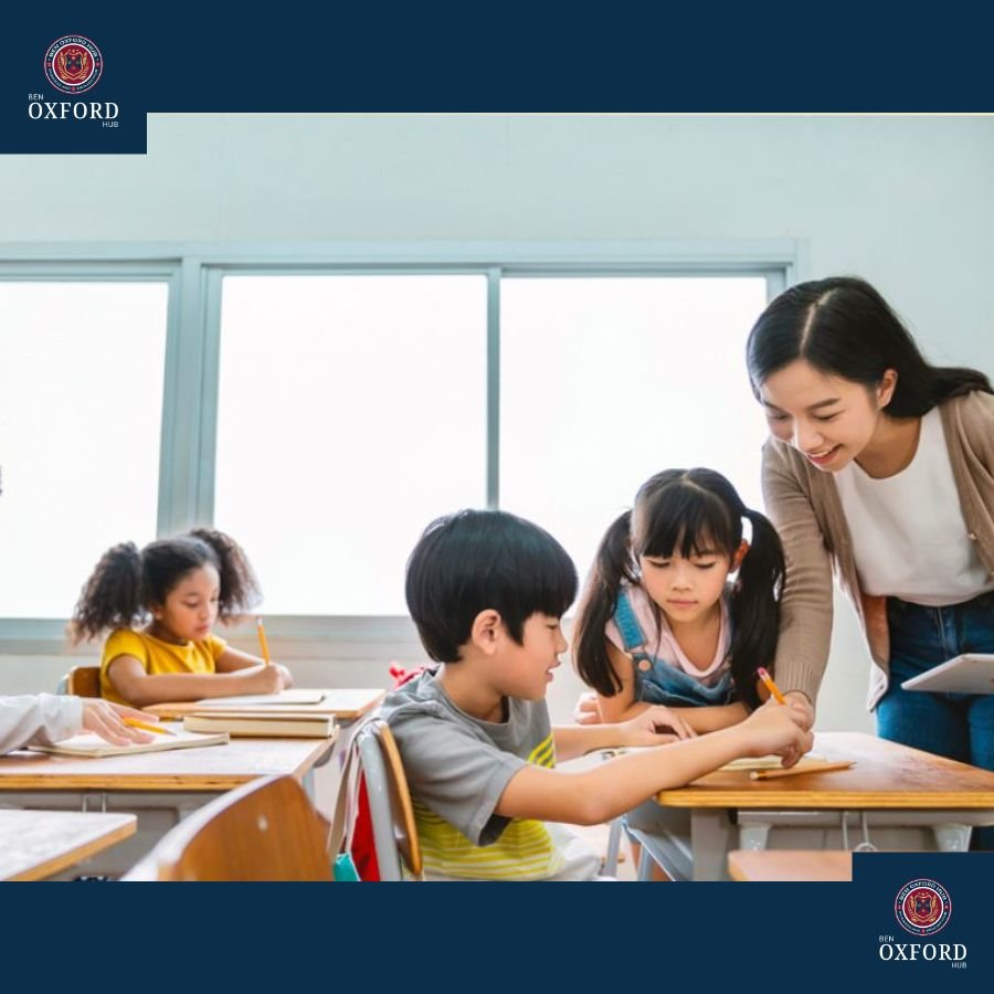 bé 3 tuổi học tiếng anh ở trung tâm