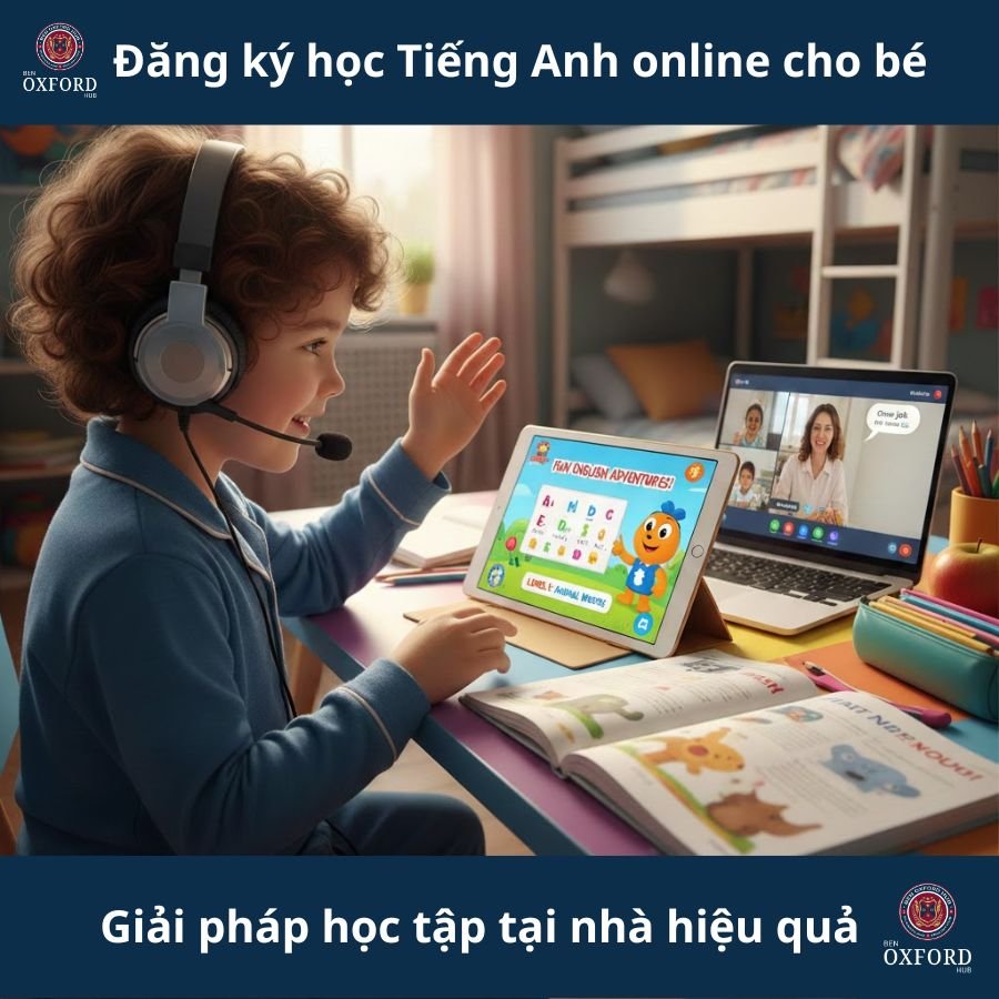 đăng ký học tiếng anh online cho bé