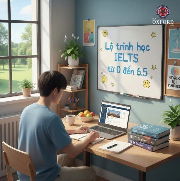 Lộ trình học ielts từ 0 đến 6.5