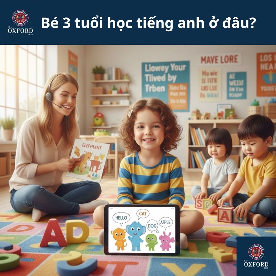 bé 3 tuổi học tiếng anh ở đâu ảnh đại diện